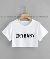CRY BABY CROP TEES